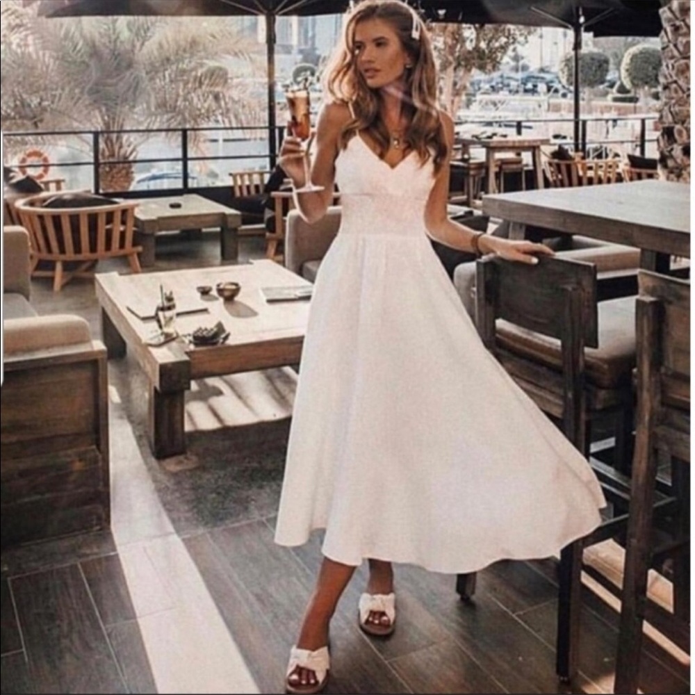 Zara rustic dress NWT